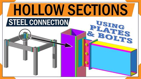 steel box beam connections|typical steel connection details.